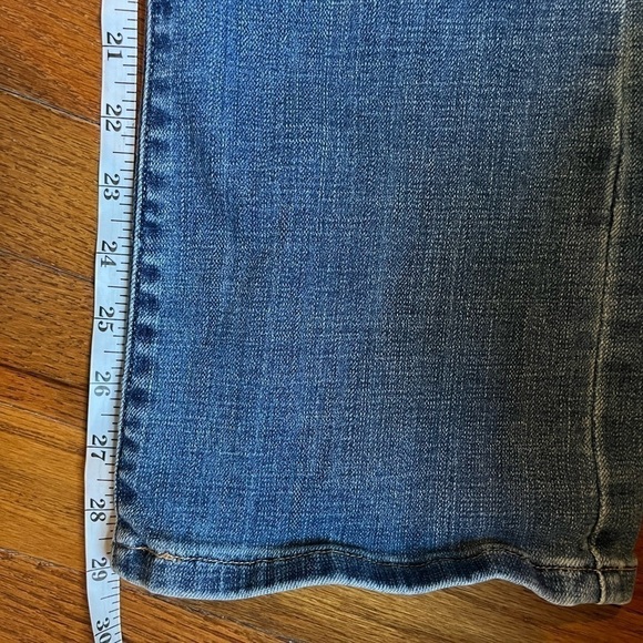 Levi's | 529 Curvy Bootcut Denim Jeans Midwash Western Cotton Size 4 - Picture 8 of 10